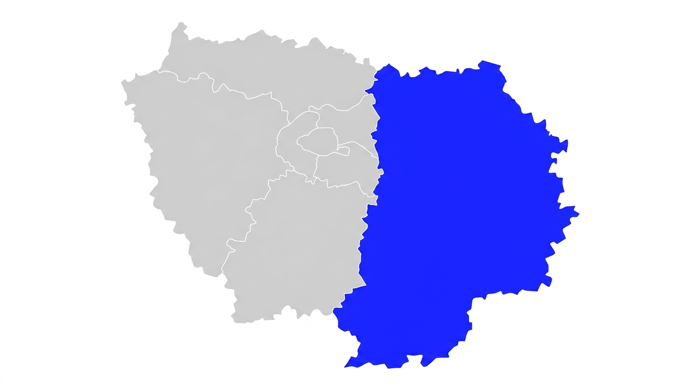 Carte de Seine-et-Marne